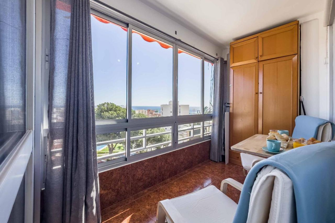 Apartamento Acogedor, Terraza, Piscina Y Mar Benalmadena Luaran gambar